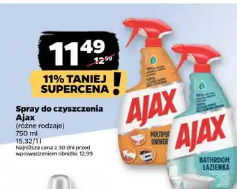 Netto Spray do czyszczenia łazienki ajax bathroom oferta