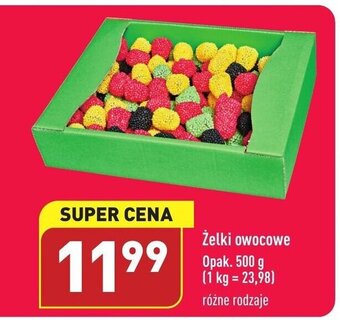 ALDI Żelki owocowe Opak. 500 g oferta