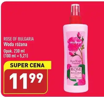 ALDI ROSE OF BULGARIA Woda różana Opak. 230 ml oferta