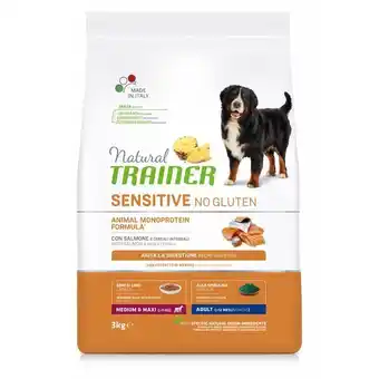 Karma sucha trainer sensitive no gluten adult m/m salmon 3 kg