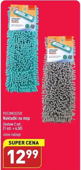 ALDI PUTZMEISTER Nakładki na mop oferta
