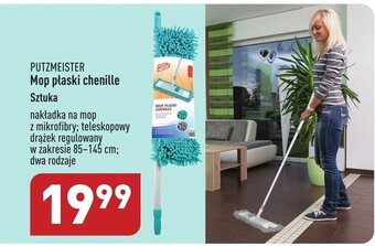 ALDI PUTZMEISTER Mop płaski chenille Sztuka oferta