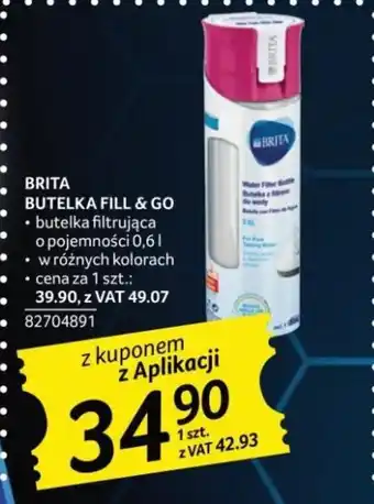 Selgros BRITA BUTELKA FILL & GO oferta
