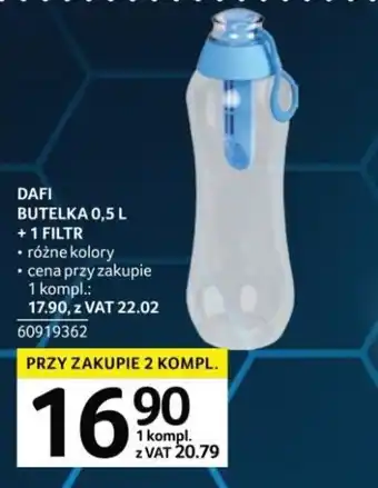 Selgros DAFI BUTELKA 0,5 L + 1 FILTR oferta