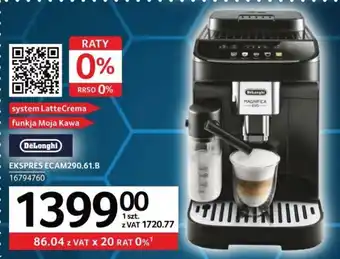 Selgros EKSPRES ECAM290.61.B 16794760 oferta
