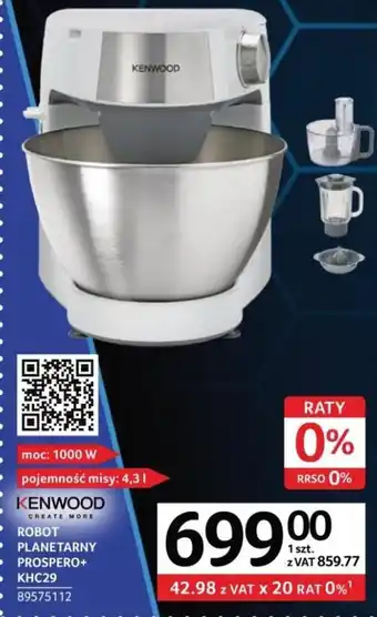 Selgros ROBOT PLANETARNY PROSPERO+ oferta