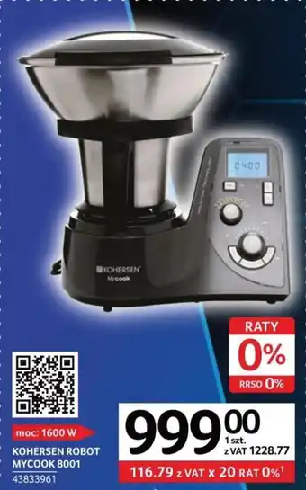 Selgros KOHERSEN ROBOT MYCOOK 8001 43833961 oferta