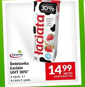 Makro Śmietanka Łaciata UHT 30% 1l oferta