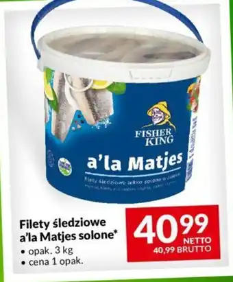 Filety śledziowe a'la Matjes solone 3kg
