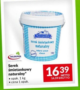 Makro serek śmietankowy naturalny 1kg oferta