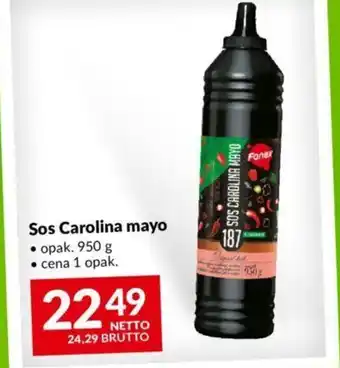 Makro Sos Carolina mayo 1opak. oferta