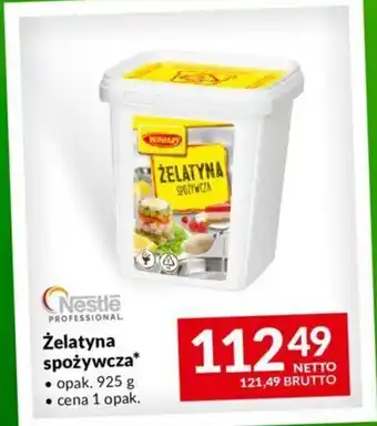 Makro ZELATYNA SPOŻYWCZA 925 g oferta