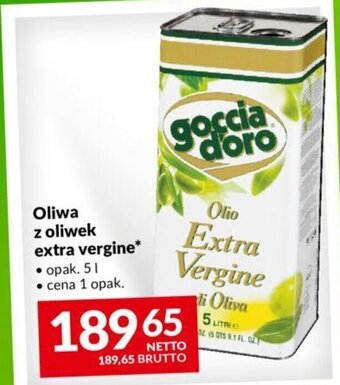 Makro Oliwa z oliwek extra vergine 5l oferta