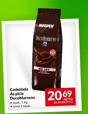 Makro Czekolada do picia DecoMorreno 1kg oferta