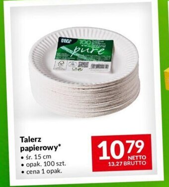 Makro Talerz papierowy 1opak. oferta