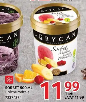 Selgros SORBET 500 ML oferta