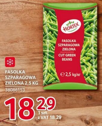 Selgros FASOLKA SZPARAGOWA ZIELONA 2,5 KG oferta