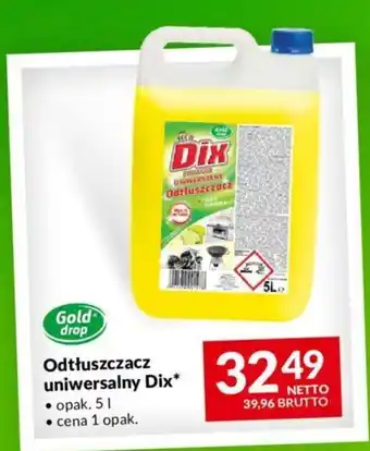 Makro Odtłuszczacz uniwersalny Dix 5l oferta