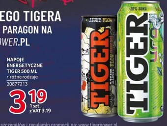 Selgros NAPOJE ENERGETYCZNE TIGER 500 ML oferta