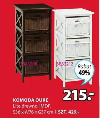 JYSK KOMODA OURE 1szt. oferta