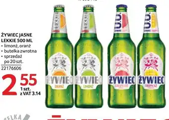 Selgros ŻYWIEC JASNE LEKKIE 500 ML oferta