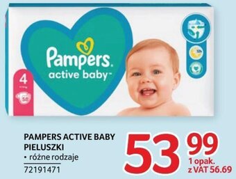 PAMPERS ACTIVE BABY PIELUSZKI