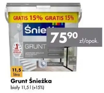 Grunt Śnieżka biały 11,5l