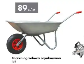 Mrówka Taczka ogrodowa ocynkowana 75l oferta