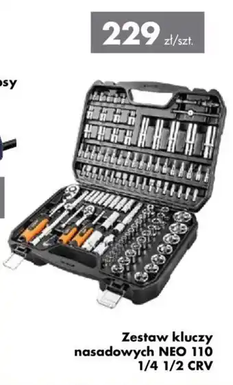 Mrówka Zestaw kluczy nasadowych NEO 110 1/4 1/2 CRV oferta