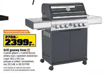 OBI Grill gazowy Knox oferta