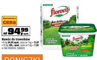 OBI Nawóz do trawników 8kg oferta