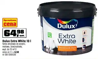 OBI Dulux Extra White 10 I oferta