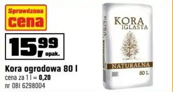 OBI Kora ogrodowa 80l oferta