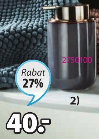 JYSK DOZOWNIK MYDŁA MYRVIKEN Ś8 x W13 cm oferta