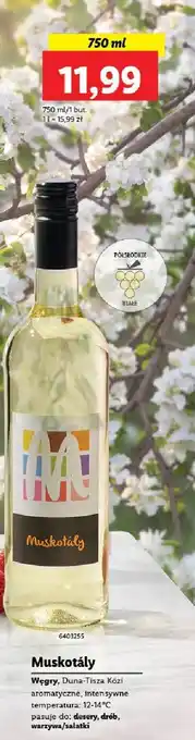 Lidl Wino półsłodkie oferta