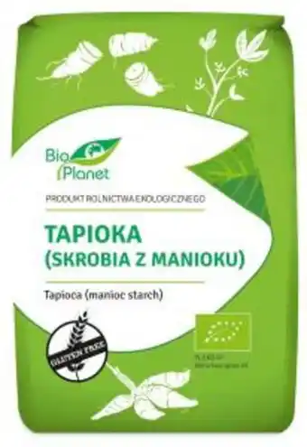 Słoneczko Tapioka (skrobia z manioku) bezglutenowa bio 800 g bio planet oferta