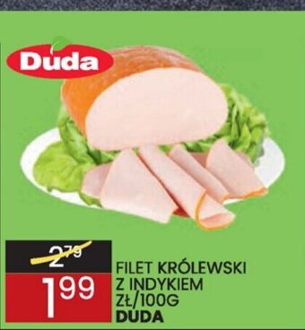 Wafelek Duda Filet królewski z indykiem 100g oferta