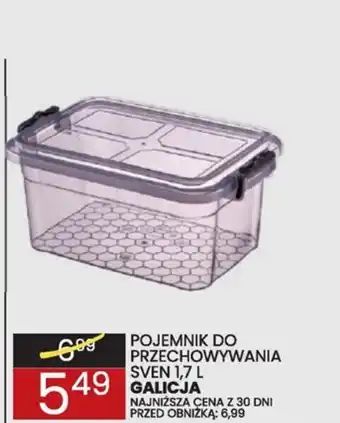 Wafelek Galicja Pojemnik do przechowywania 1,7l oferta
