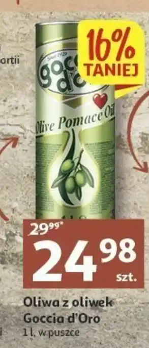 Auchan Goccia d'Oro Oliwa z oliwek 1l oferta