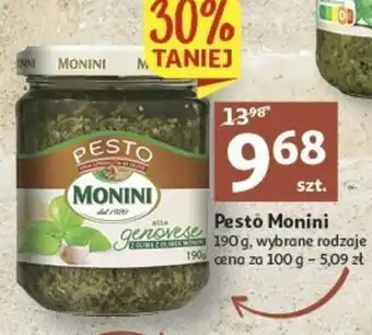Auchan Monini Pesto 190g oferta