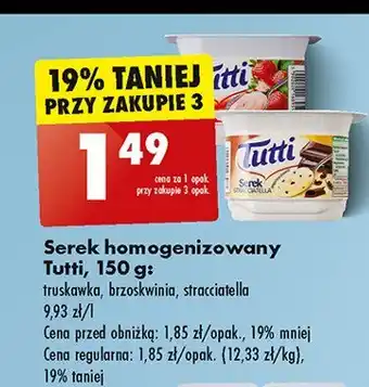 Biedronka Serek brzoskwiniowy oferta