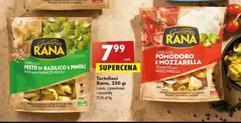 Biedronka Tortellini z bazylią i pesto oferta