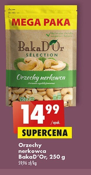 Biedronka Orzechy nerkowca oferta