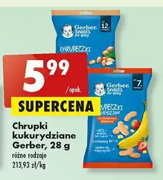 Biedronka Chrupki truskawkowo-bananowe oferta