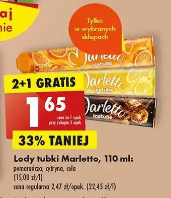 Biedronka Lody cytrynowe oferta