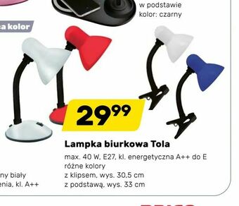 Bricomarche Lampka biurkowa Tola oferta