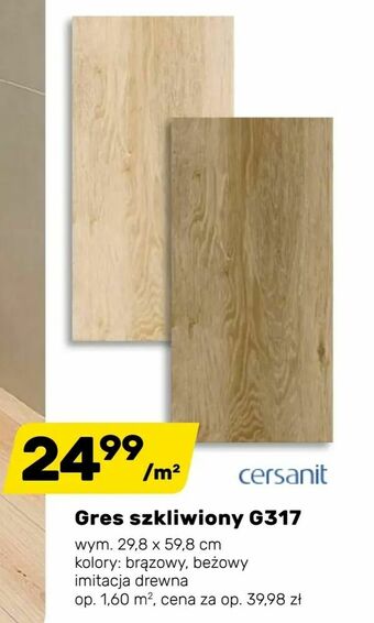 Bricomarche Gres szkliwiony G317 oferta