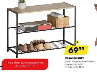 Bricomarche Regał na buty oferta