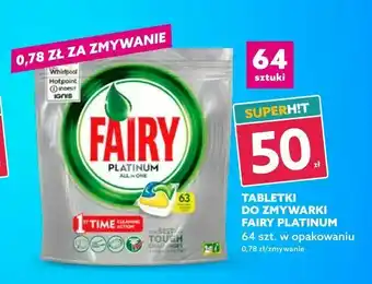 Dealz Tabletki do zmywarki fairy platinum oferta