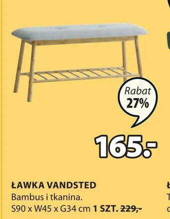 JYSK Ławka vandsted oferta